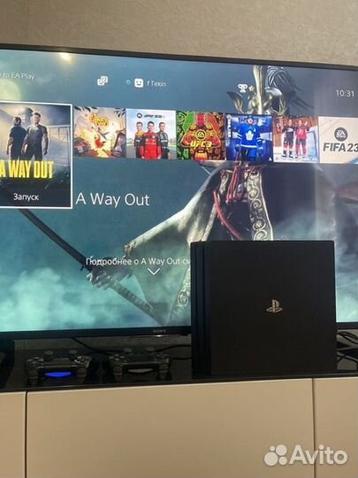 Sony PS4 PRO + игры