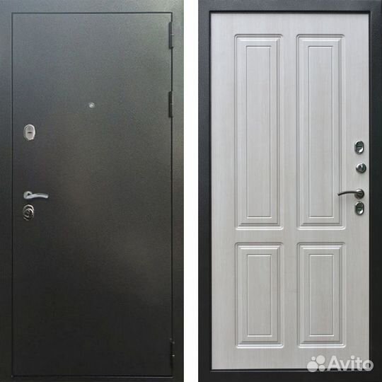 Металлическая Термо-дверь Броня Изотерма Графит