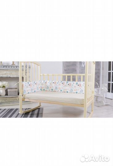 Бортики для детской кроватки