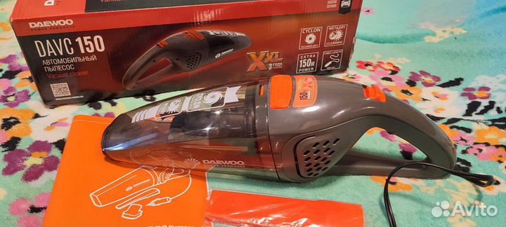 Автомобильный пылесос (новый)