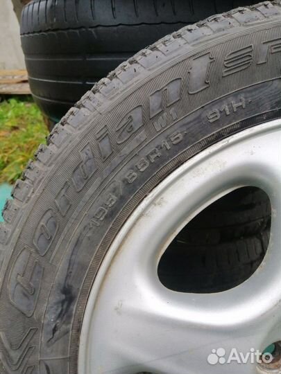 Колесо Subaru c литым диском