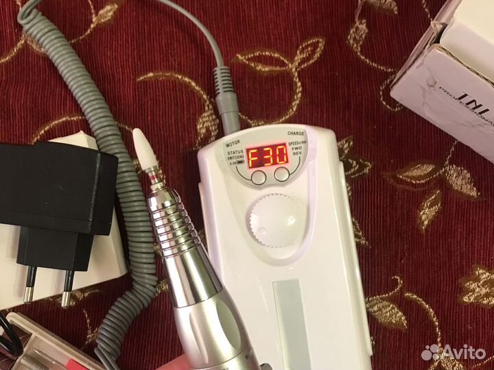 Фрезер для маникюра портативный