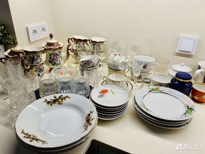 Посуда СССР дулево вербилки китай япония