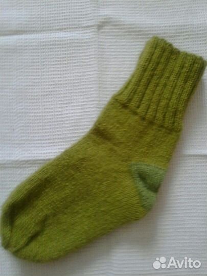 Носки вязаные шерстяные