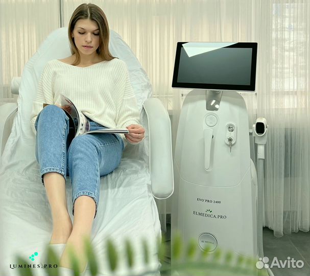 Диодный лазер для эпиляции Lumines’ MaxPro 2000 Вт
