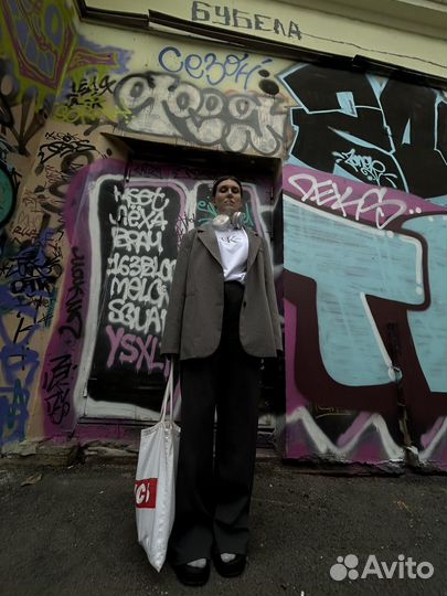 Пиджак женский оверсайз