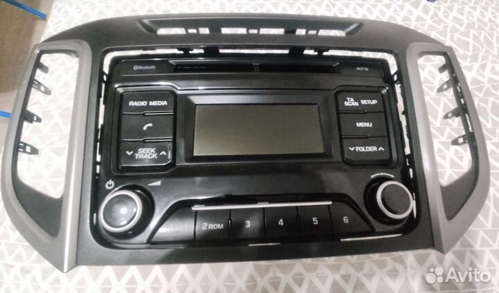 Магнитола hyundai creta с рамкой