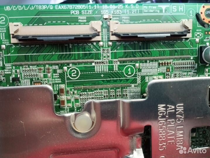 Материнская плата телевизора lg 43UK6200PLA