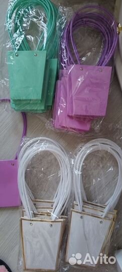 Сумочки для цветов (пакет подарочный)