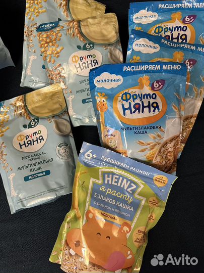 Детские каши молочные