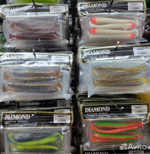 Силиконовые приманки Keitech Swing impact 6