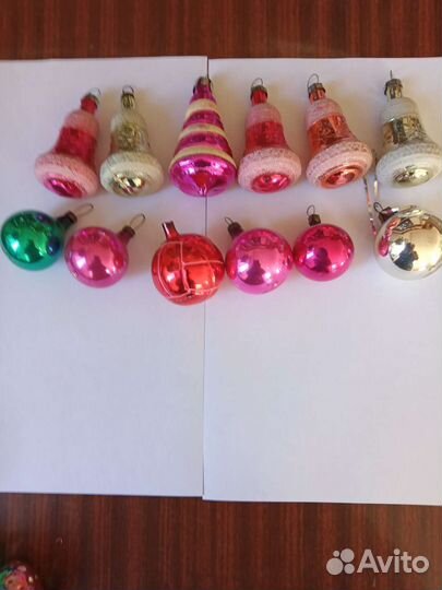 Елочные игрушки СССР