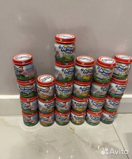 Овощное пюре агуша