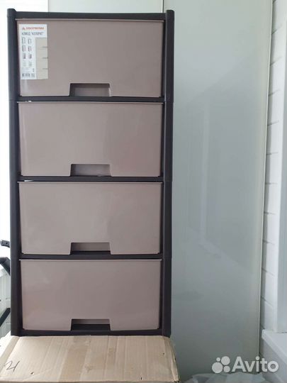 Комод детский пластиковый новый