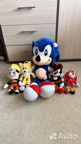 Соник мягкая игрушка