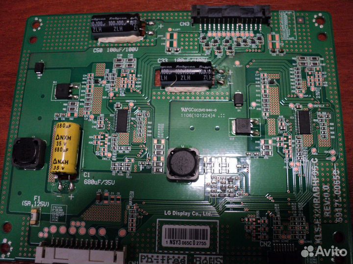 Рабочие платы от телевизора toshiba 32HL833R