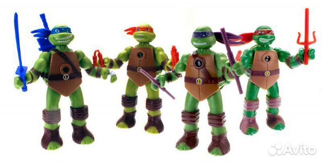 Наборы ниндзя-Черепашки светящиеся проекторы