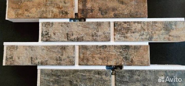 Фасадные термопанели с плиткой под кирпич