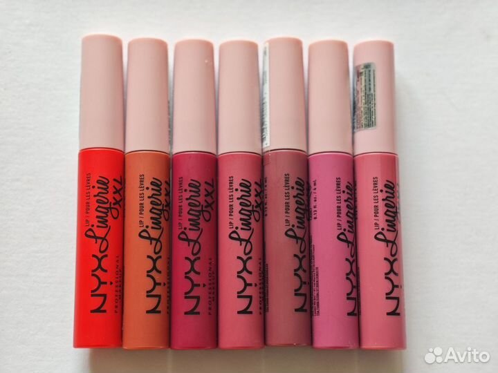 Жидкая матовая помада NYX Lingerie XXL