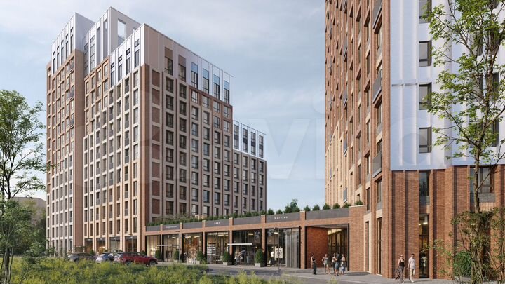 4-к. квартира, 96,2 м², 2/25 эт.