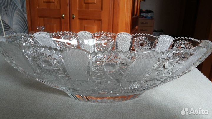 Ваза хрусталь