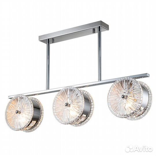 Люстра потолочная escada Madeira E14 3х40Вт хром