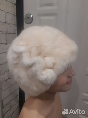 Шапка норковая женская бу