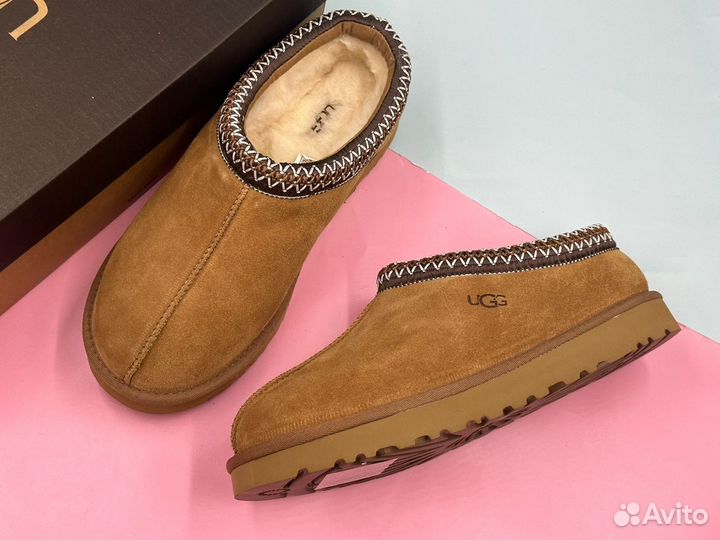 Мужские UGG низкие тасманы с мехом