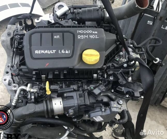 R9M402 Двигатель Renault Scenic 2013 1.6 дизель