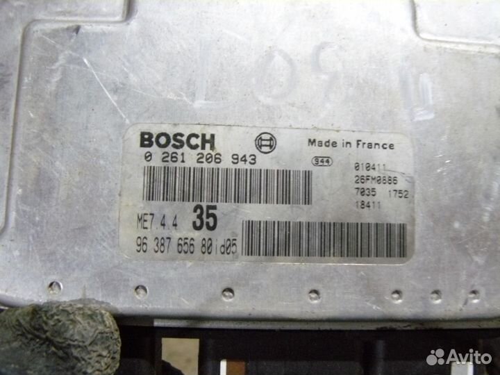Блок управления двигателем Peugeot 307