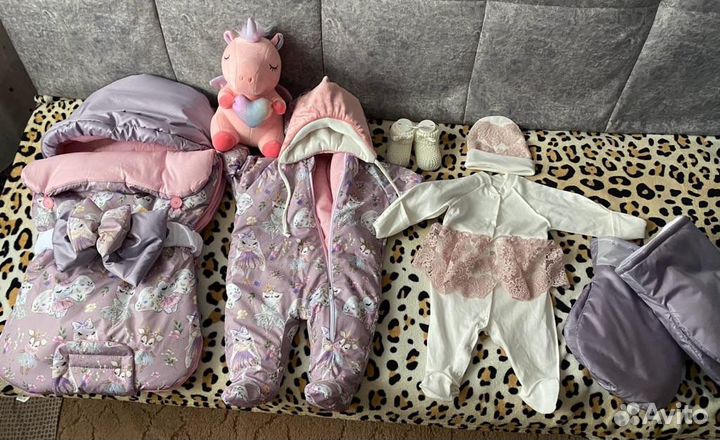 Конверт на выписку для девочки