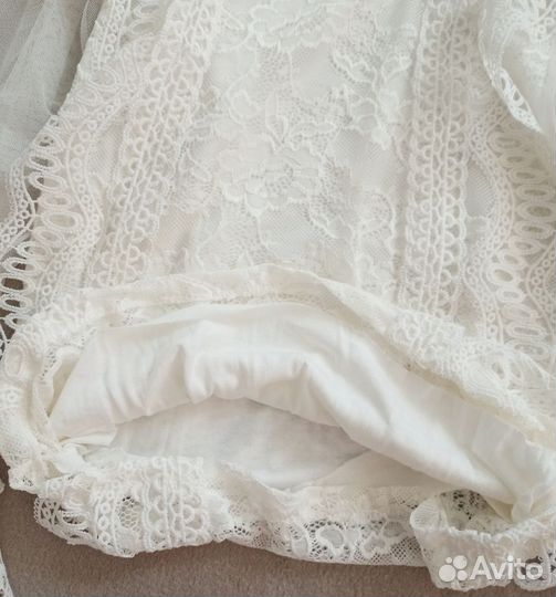 Блузка нарядная для девочки 140