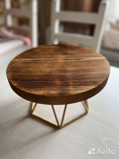 Тортовница деревянная