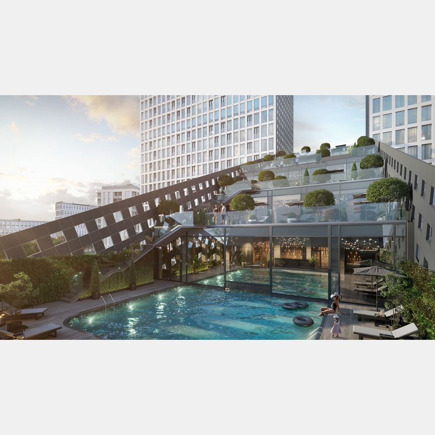 3-к. апартаменты, 66,9 м², 14/28 эт.