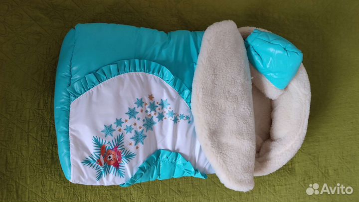 Одеяло на выписку зима