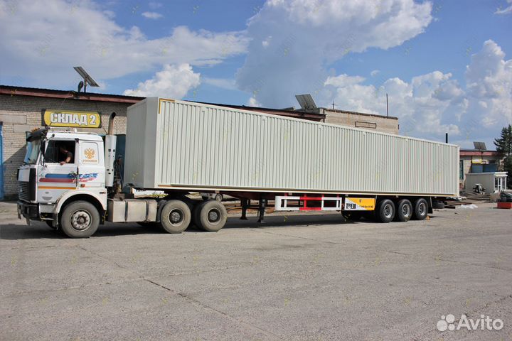 Полуприцеп цельнометаллический фургон AMUR LYR9400XXYE, 2023