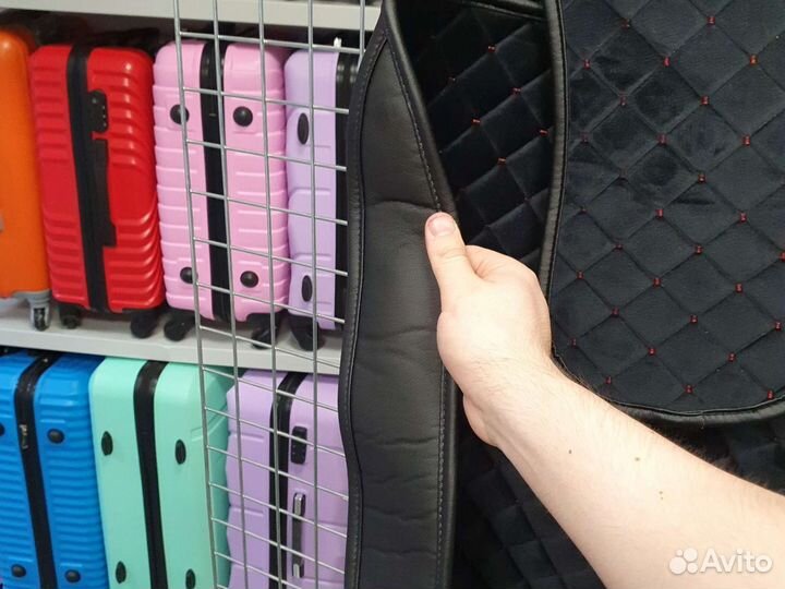 Накидка алькантара с бортами в авто