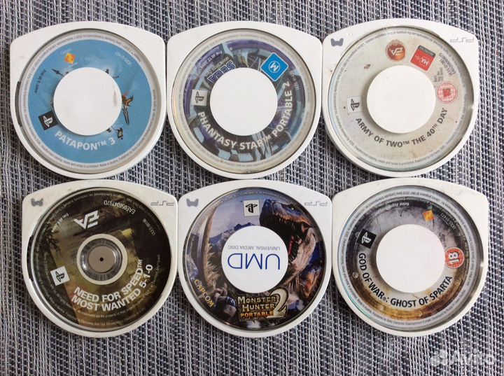 Лицензионные диски на sony PSP