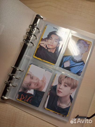 Альбом для карточек на кольцах