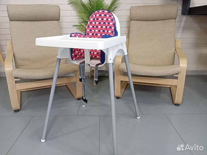 Детский стул для кормления IKEA Antilop