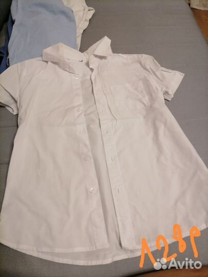 Рубашка на мальчика 128 134