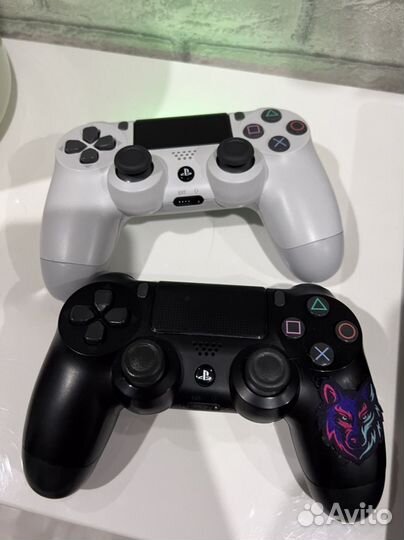 Sony playstation 4 slim + 2 джоя + игры