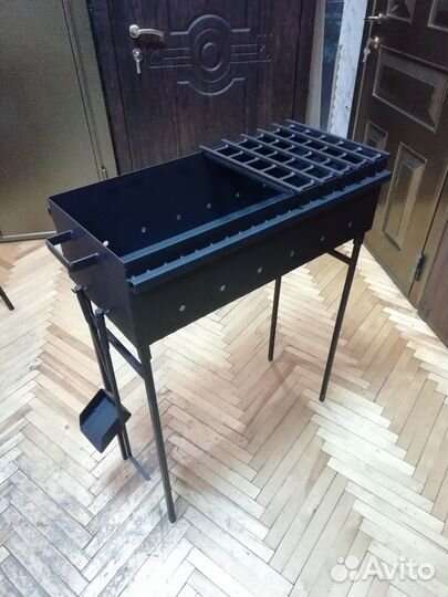 Мангал (сталь 2мм) большой со съёмными ножками