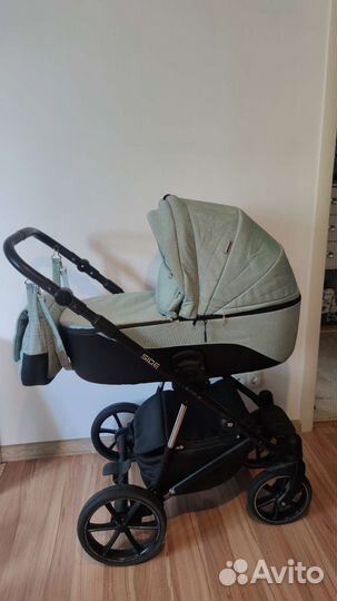 Коляска Riko side 2 в 1 (цвет мятный)