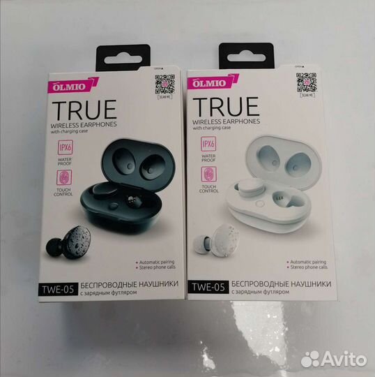 Беспроводные наушники Olmio TWE-05 (влагозащита)