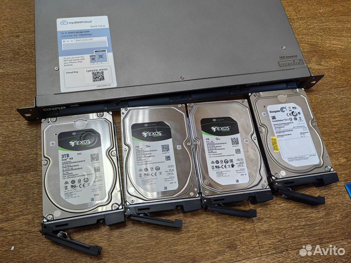 Сетевое хранилище Nas qnap TS 451-U