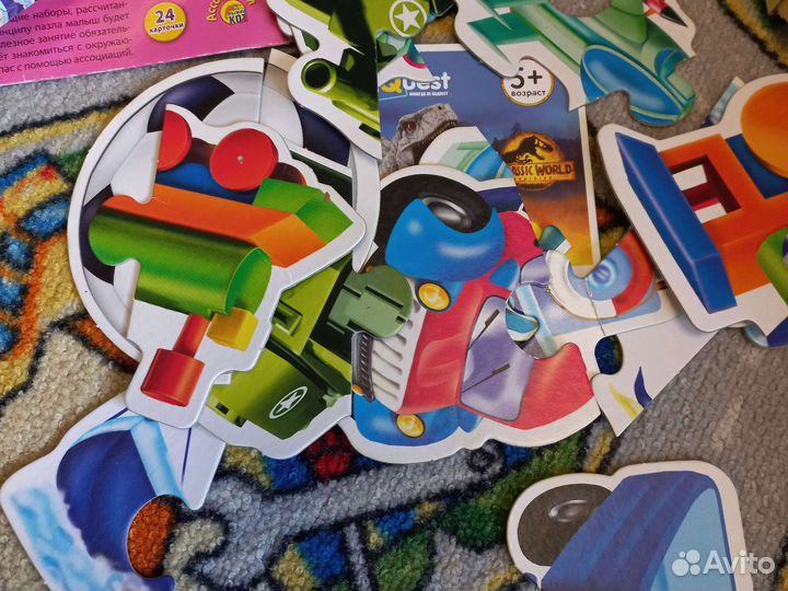 Пазлы и развивающие игры пакетом