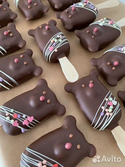 Эскимо пирожное на палочке