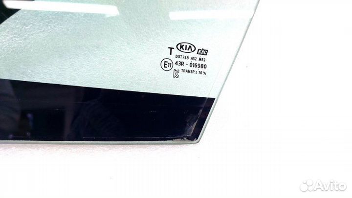 Стекло двери (форточка) переднее левое Kia K5 DL3