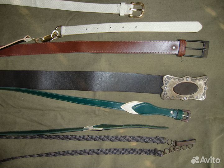 Ремни и пояса женские кожа